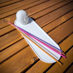 Zen Mönch Räucherstäbchenhalter