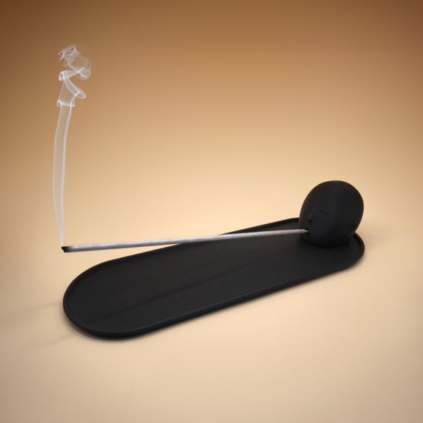 Zen Mönch Räucherstäbchenhalter – Bild 3