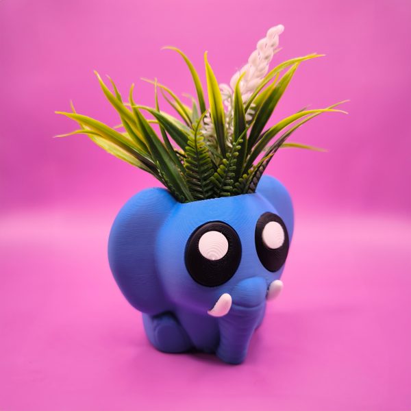 Elefant Mini-Blumentopf – Bild 2